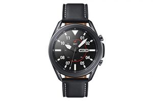 Samsung Galaxy Watch 3 (Bluetooth) 45mm - Smartwatch Fitness Tracker Mystic Black (Renewed)