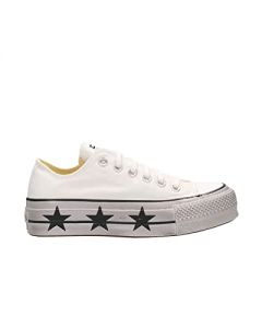Converse Chuck Taylor All Star Platform Ltd Ox White Sneakers Donna Mod. 56738 38