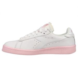Diadora Womens Game L Low Lace Up Sneakers Shoes Casual - White