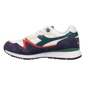 Diadora Mens V7000 Navy Lace Up Sneakers Shoes Casual - White - Size 8 D