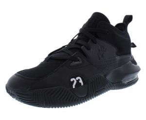 NIKE Jordan Stay Loyal 2 Men's Trainers Sneakers Basketball Fashion Shoes DQ8401 (Black/Metallic Silver 001) UK8.5 (43)