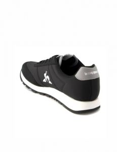 Le Coq Sportif Unisex Racerone_2 Black/Silver Sneaker