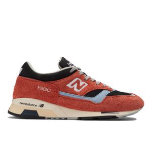 New Balance Unisex MADE in UK 1500 in Orange/Black/Blue/Yellow Suede/Mesh