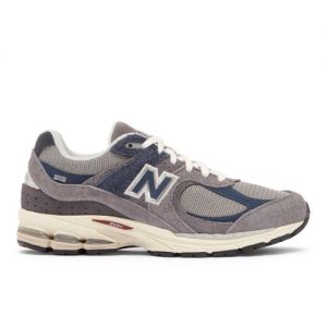 New Balance Men's 2002R in Blue/Grey Suede/Mesh, size 12.5