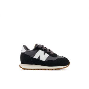 New Balance Infants' 237 Bungee in Black/Beige Synthetic, size 5.5