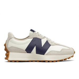 New Balance Women's 327 in Beige/Black Synthetic