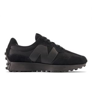 New Balance Unisex 327 in Black Suede/Mesh, size 8.5