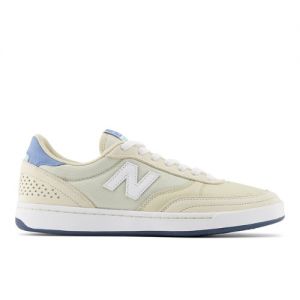 New Balance Men's NB Numeric 440 in White/Red Suede/Mesh, size 11