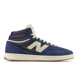 New Balance Men's NB Numeric 440 High V2 in Blue/Beige Suede/Mesh, size 12.5