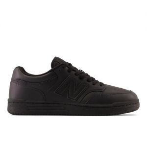New Balance Men's 480 in Black Leather, size 10