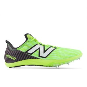 New Balance Men's FuelCell MD500 V9 in Green/Black Synthetic, size 9