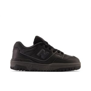 New Balance Kids' 550 in Black Synthetic