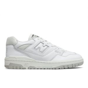 New Balance Unisex 550 in White Leather