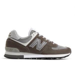 New Balance Unisex MADE in UK 576 in Grey/White Suede/Mesh, size 10