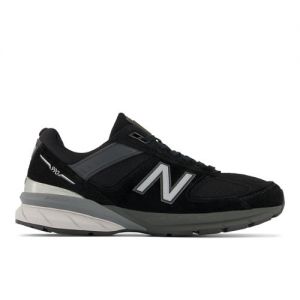 New Balance Men's MADE in USA 990v5 Core in Black/Grey Suede/Mesh, size 11.5