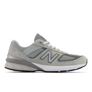 New Balance Men's MADE in USA 990v5 Core in Grey Suede/Mesh, size 7.5