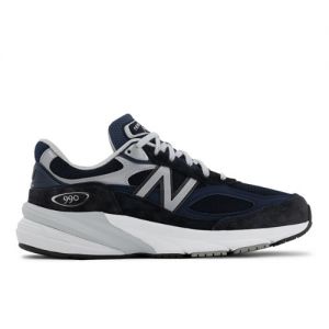 New Balance Men's Made in USA 990v6 in Blue/White Suede/Mesh, size 12.5
