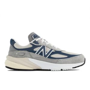 New Balance Unisex Made in USA 990v6 in Grey/Blue Leather