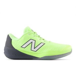 New Balance Men's FuelCell 996v5 Clay in Green/Grey Synthetic, size 9.5