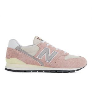 New Balance Unisex Made in USA 996 in Pink/Grey Leather