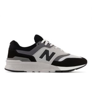 New Balance Men's 997H in Black/Grey Synthetic, size 7.5