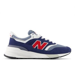New Balance Men's 997R in Blue/Grey Suede/Mesh, size 12.5