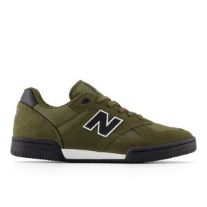 New Balance Men's NB Numeric Tom Knox 600 in Green/Black Suede/Mesh, size 9.5