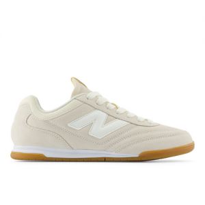 New Balance Unisex RC42 in Beige/White Suede/Mesh, size 10