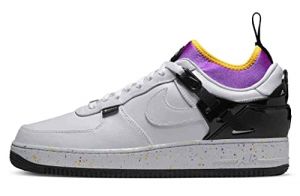 NIKE Air Force 1 Low SP x Undercover Gore Tex Men's Trainers Sneakers Leather Shoes DQ7558 (Grey Fog/Black/University Gold/Grey Fog 001) UK8.5 (EU43)