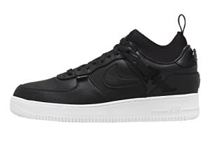 NIKE Air Force 1 Low SP x Undercover Gore Tex Men's Trainers Sneakers Leather Shoes DQ7558 (Black/White/Black/Black 002) UK6.5 (EU40.5)