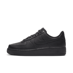 Nike Air Force 1 '07 Women's Shoes - Black - Leather
