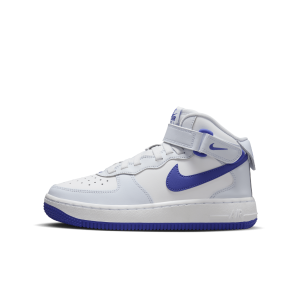 Nike Air Force 1 Mid EasyOn Older Kids' Shoes - Grey