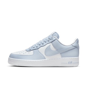 Nike Air Force 1 '07 Men's Shoes - Blue - Leather