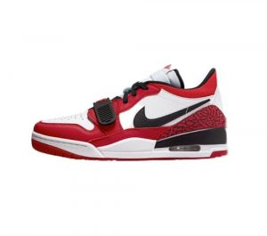 NIKE Air Jordan Legacy 312 Men's Trainers Basketball Sneakers Withe/Black/Gym red (Withe/Black/Gym red