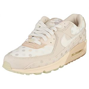 NIKE Air Max 90 NRG Men's Trainers Sneakers Shoes CZ1929 (Shimmer/Sail-Desert Sand 200) (Numeric_10) (CZ1929-200)