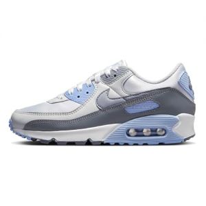 NIKE Air Max 90 Women's Trainers Sneakers Fashion Shoes FB8570 (White/Photon Dust/Cobalt Bliss/Wolf Grey 100) UK5 (EU38.5)
