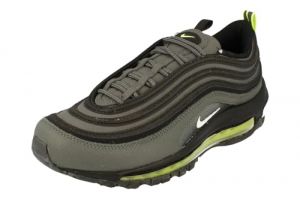 NIKE Air Max 97 Men's Fashion Trainers Sneakers Shoes DZ4497 (Iron Grey/White/Volt/Black 001) UK7 (EU41)