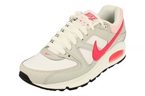 NIKE Air Max Command Women's Trainers Sneakers Fashion Shoes 397690 (White/Hyper Punch 169) UK4 (EU37.5)