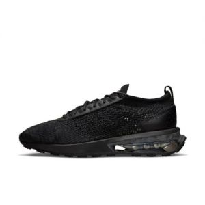 NIKE Air Max Flyknit Racer Men's Fashion Trainers Sneakers Shoes FD2764 (Black/Anthracite/Black/Black 001) UK10 (EU45)
