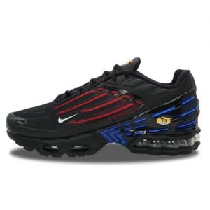 NIKE Air Max Plus III TN Men's Trainers Sneakers Leather Shoes FN7806 (Black/Racer Blue/University RED/White 001) UK6 (EU40)