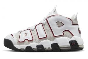 NIKE Air More Uptempo '96 Men's Trainers Sneakers Shoes FB1380 (White/Summit White/Team Best Grey/Team Red 100) UK6.5 (EU40.5)
