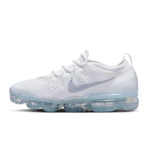 NIKE Air Vapormax 2023 Flyknit Women's Sneakers Trainers (White/Sky Grey/Platinum Tint