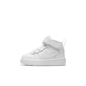 Nike Court Borough Mid 2 Baby/Toddler Shoes - White - Leather