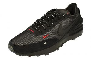 NIKE Waffle One FSP ?Black Reflective? Men's Trainers Sneakers Fashion Shoes DO6387 (Black/University Red 001) (Numeric_7)
