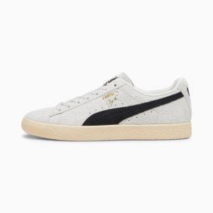PUMA Clyde Hairy Suede Sneakers