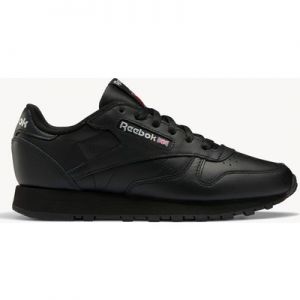 Reebok Classic Leather Shoes - Core Black/Pure Grey 5 - UK 8
