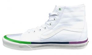 Vans Sneakers Sk8-Hi Tapered White Rainbow Foxing