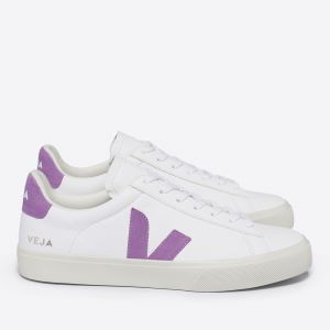 Veja Women's Campo Suede-Trimmed Leather Trainers