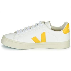 Veja Campo Women's Fashion Sneakers White/Yellow