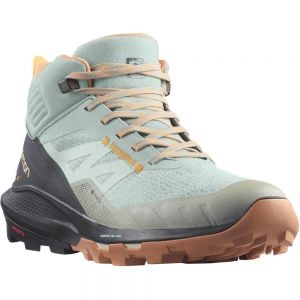 Salomon Outpulse Mid Goretex Hiking Boots Green Woman
